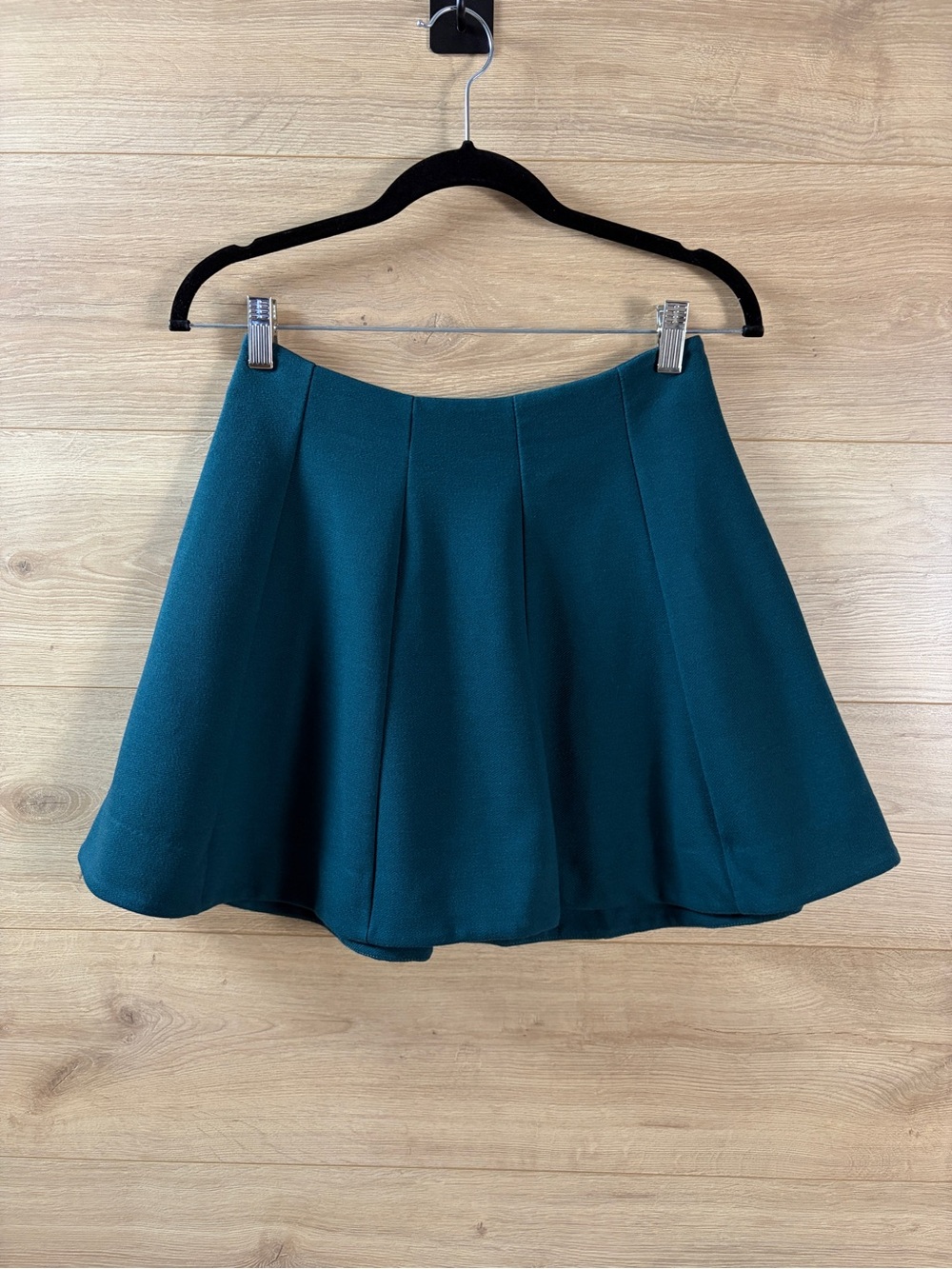 Urban Outfitters Kimchi Dark Teal Skater Circle Skirt - Medium